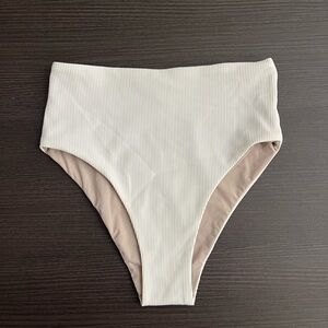 Lululemon High-Waisted Ribbed Bikini Bottom